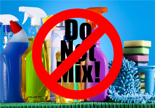 مواد شیمیایی که هرگز نباید با هم ترکیب شوند